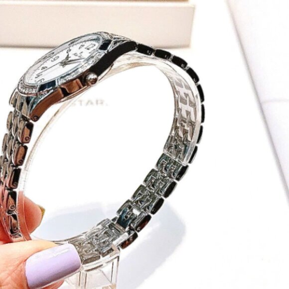 Ladies Tissot Diamond Mathey White Dial Watch New - Picture 7 of 7